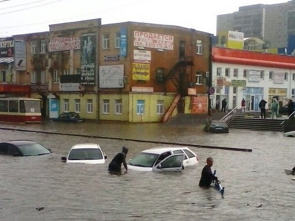 Потоп пришел в Россию