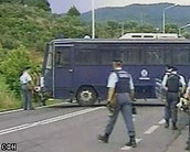 В Греции захвачен автобус с пассажирами