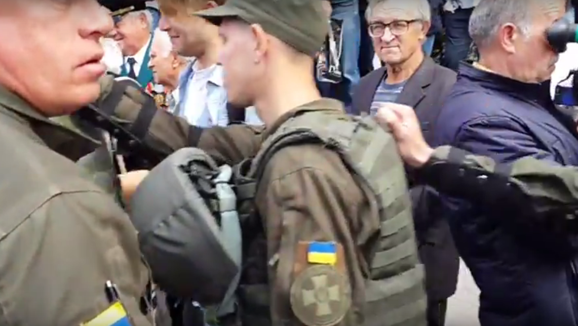 Видео дня. Как «Бессмертный полк» по Киеву шагал