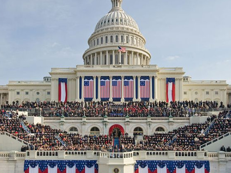 Трамп. Инаугурация на фоне протеста