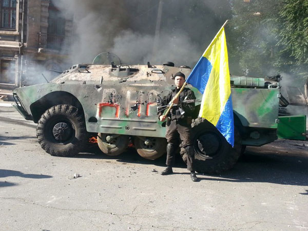 Боевые действия в Мариуполе