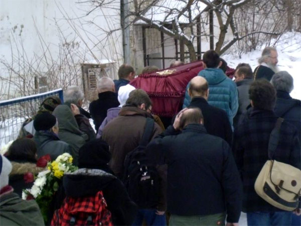 В Москве похоронили Валерия Абрамкина