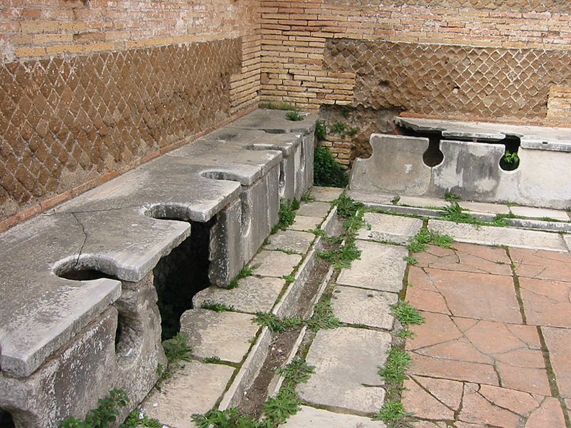 Latrinae Romanae, или Куда сам Цезарь идет пешком