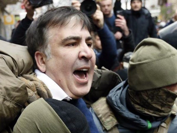 Саакашвили вылетел с Украины