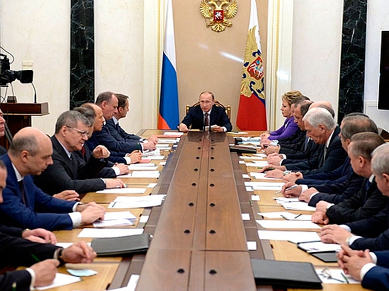 #100 СЛОВ. Медведев не явился на заседание Совбеза