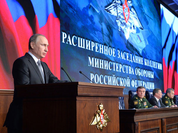 Путин о войне