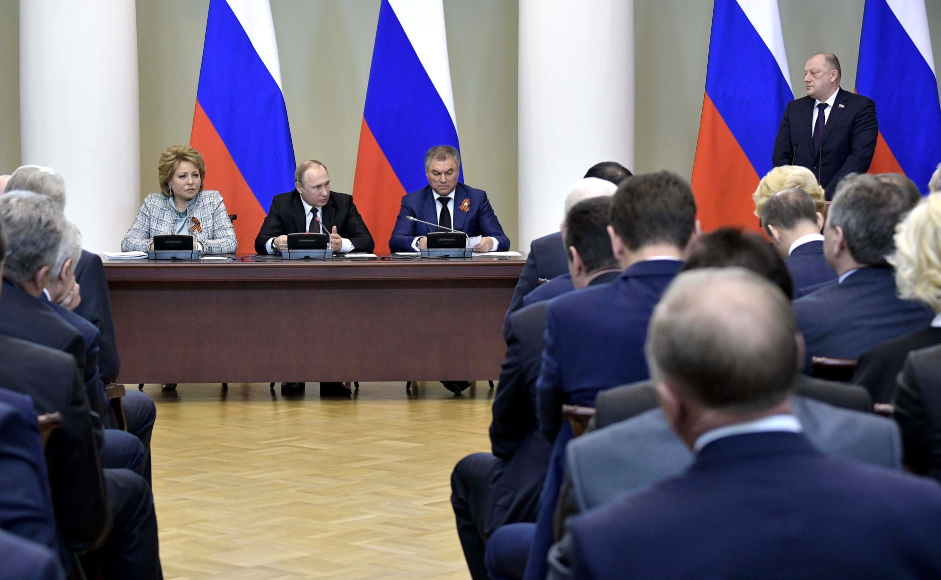 Президент с сетями