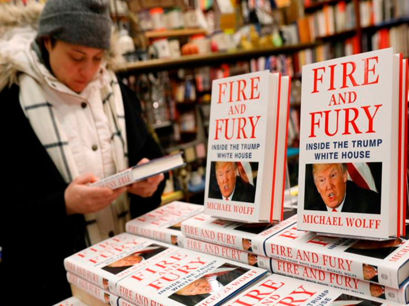 Книга о Трампе: Огонь, ярость, ажиотаж и результат