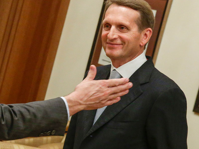Нарышкин, антироссийские санкции и либеральная конспирология
