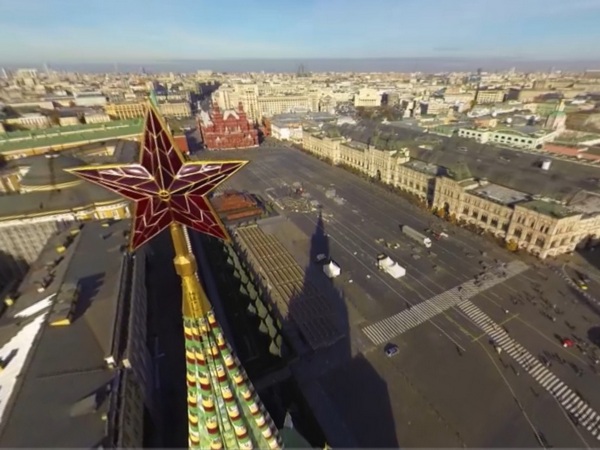 Видео дня. Кремль на 360°