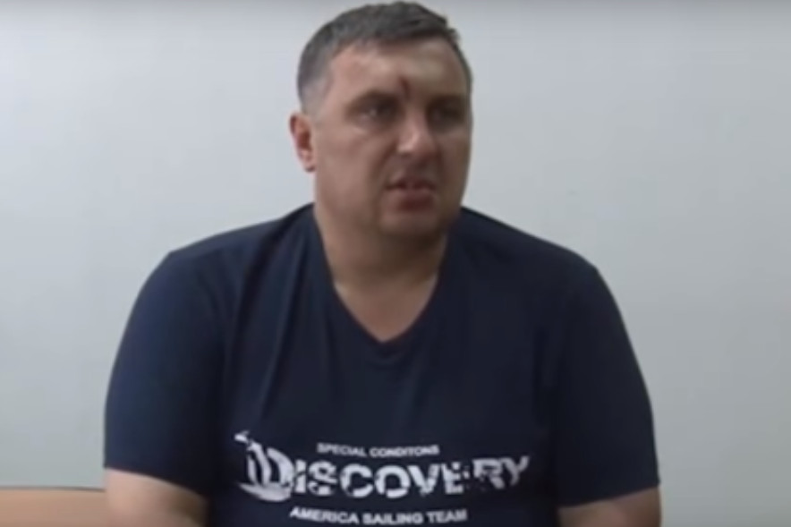 Видео дня. Допрос подозреваемого в организации терактов в Крыму