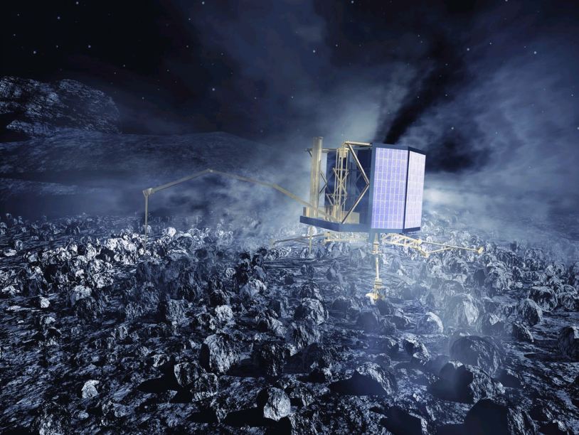 Космический аппарат Rosetta выходит из спящего режима