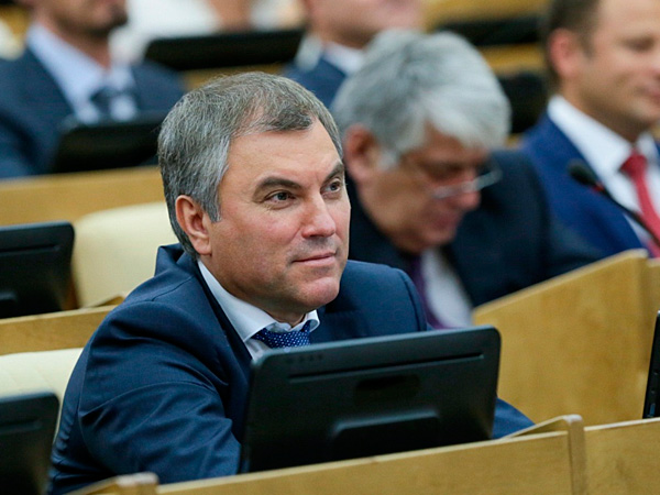 #100 СЛОВ. Володин стал спикером Госдумы