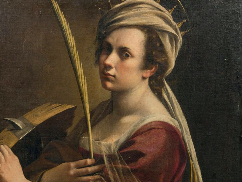 Автопортрет Артемизии Джентилески