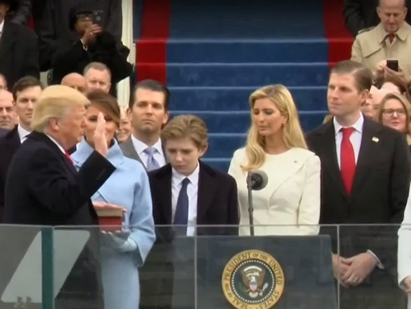 Видео дня. Инаугурация Трампа