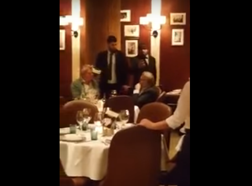Видео дня. Метание торта в Касьянова