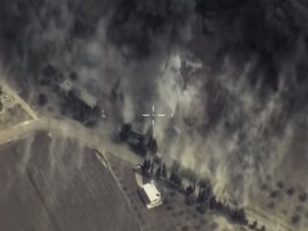 Видео дня. Удары российских ВВС по Сирии-2