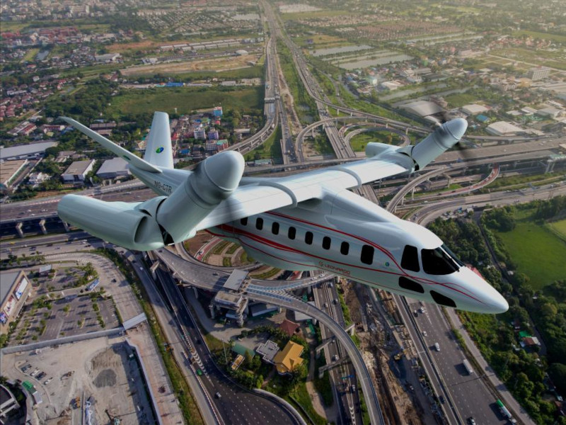 Hi-Tech: летающий автобус и дороги из использованных масок