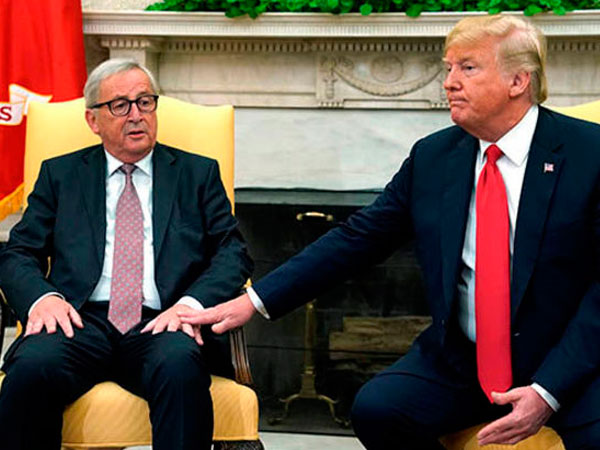 Юнкер и Трамп: торговое перемирие