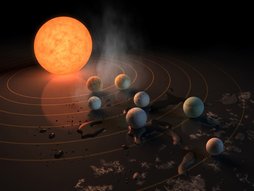 Две планеты системы TRAPPIST-1 сочли пригодными для жизни