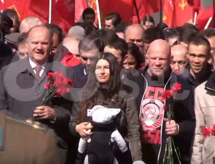 Видео дня. Монсон в Мавзолее