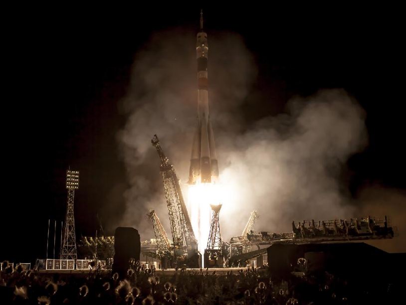 С Байконура запущен корабль «Союз ТМА-09М»